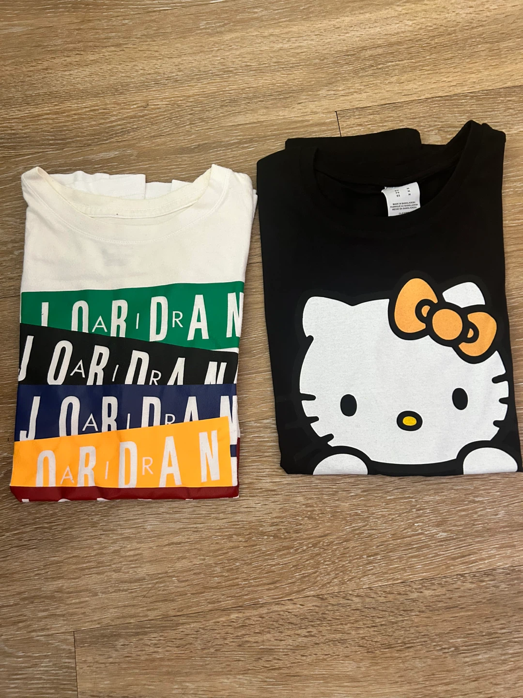 Jordan & Hello Kitty T-shirts