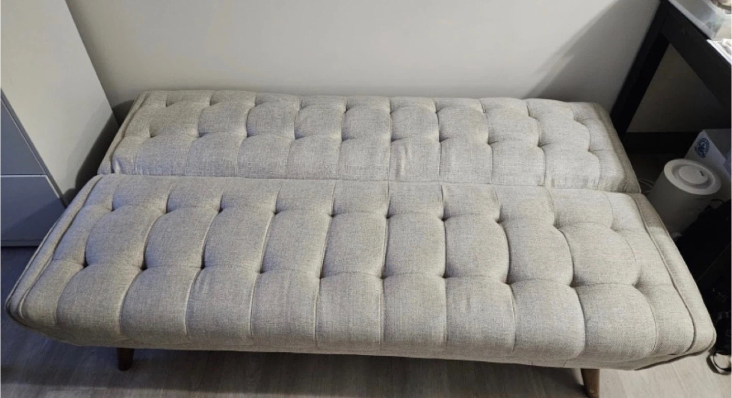 Tufted Futon Sofa - photo 2