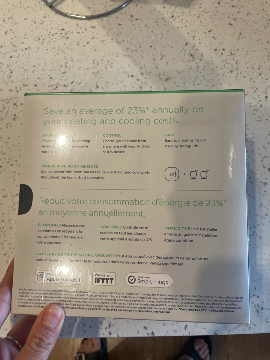 Ecobee3 Lite Smart Thermostat - photo 2
