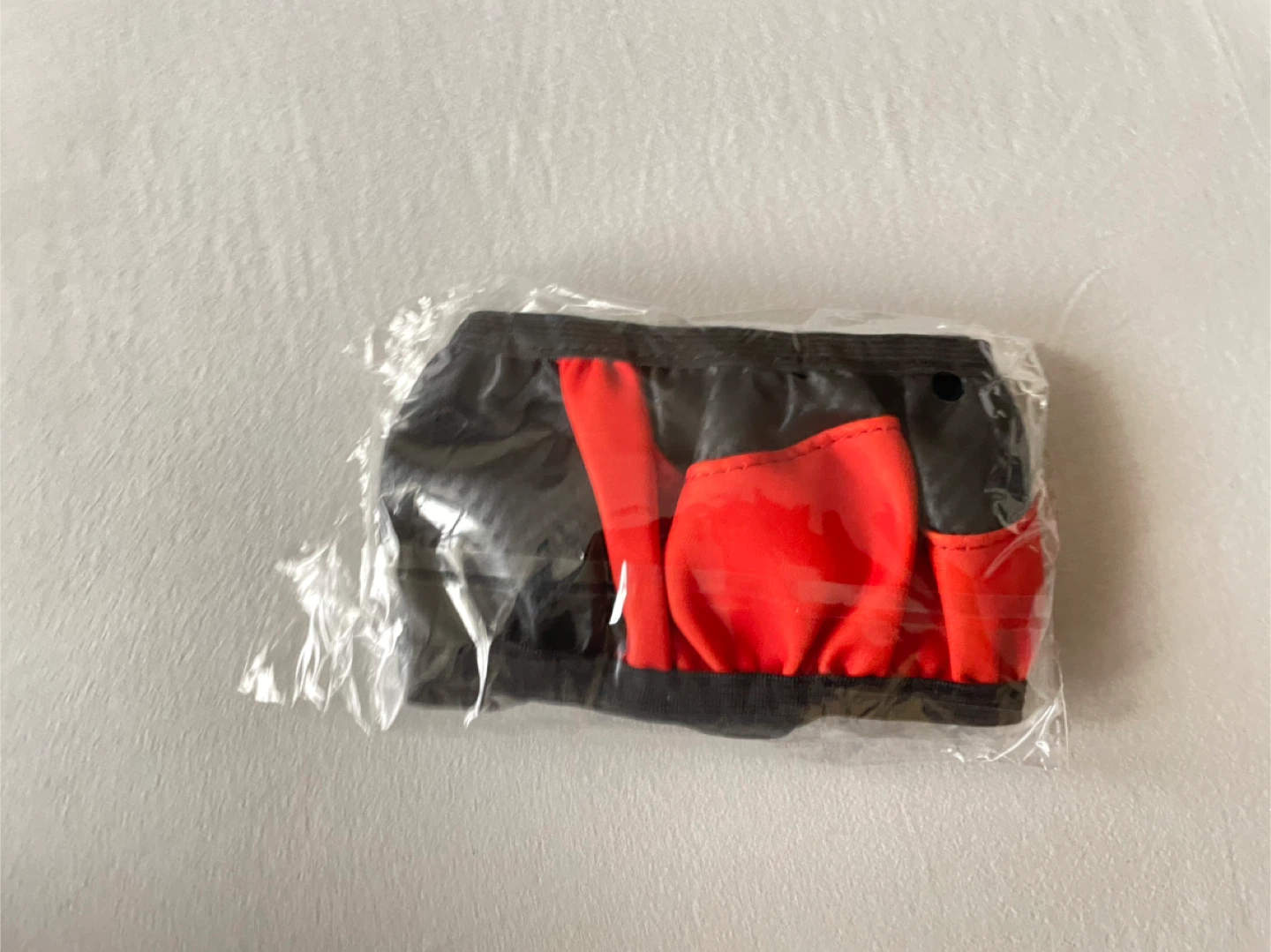 Car Steering Wheel Cover - Black & Red - photo 4