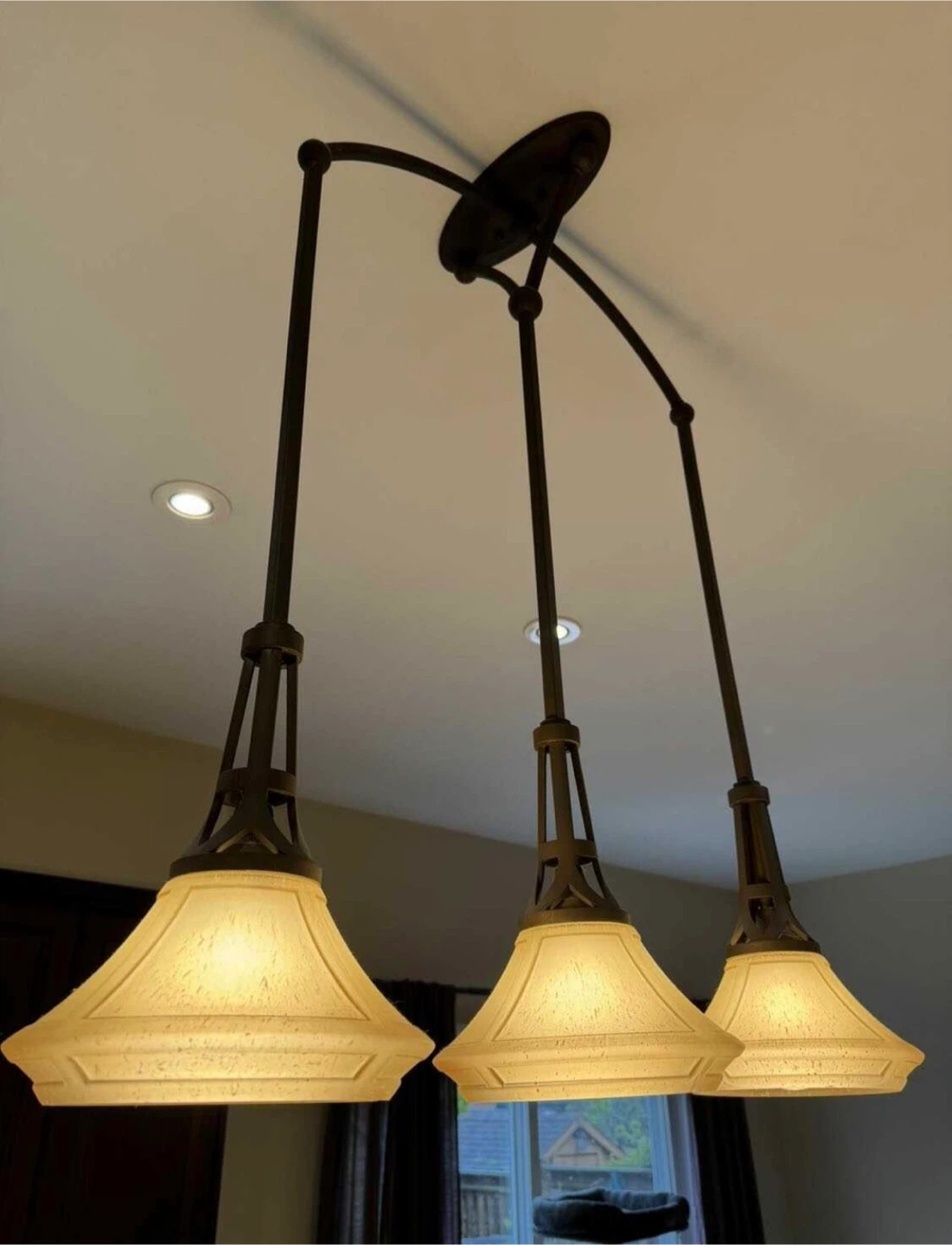 Set of kitchen lights