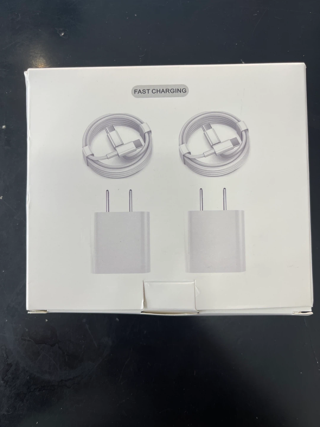 Fast Charging USB-C Cable and Power Adapter Set