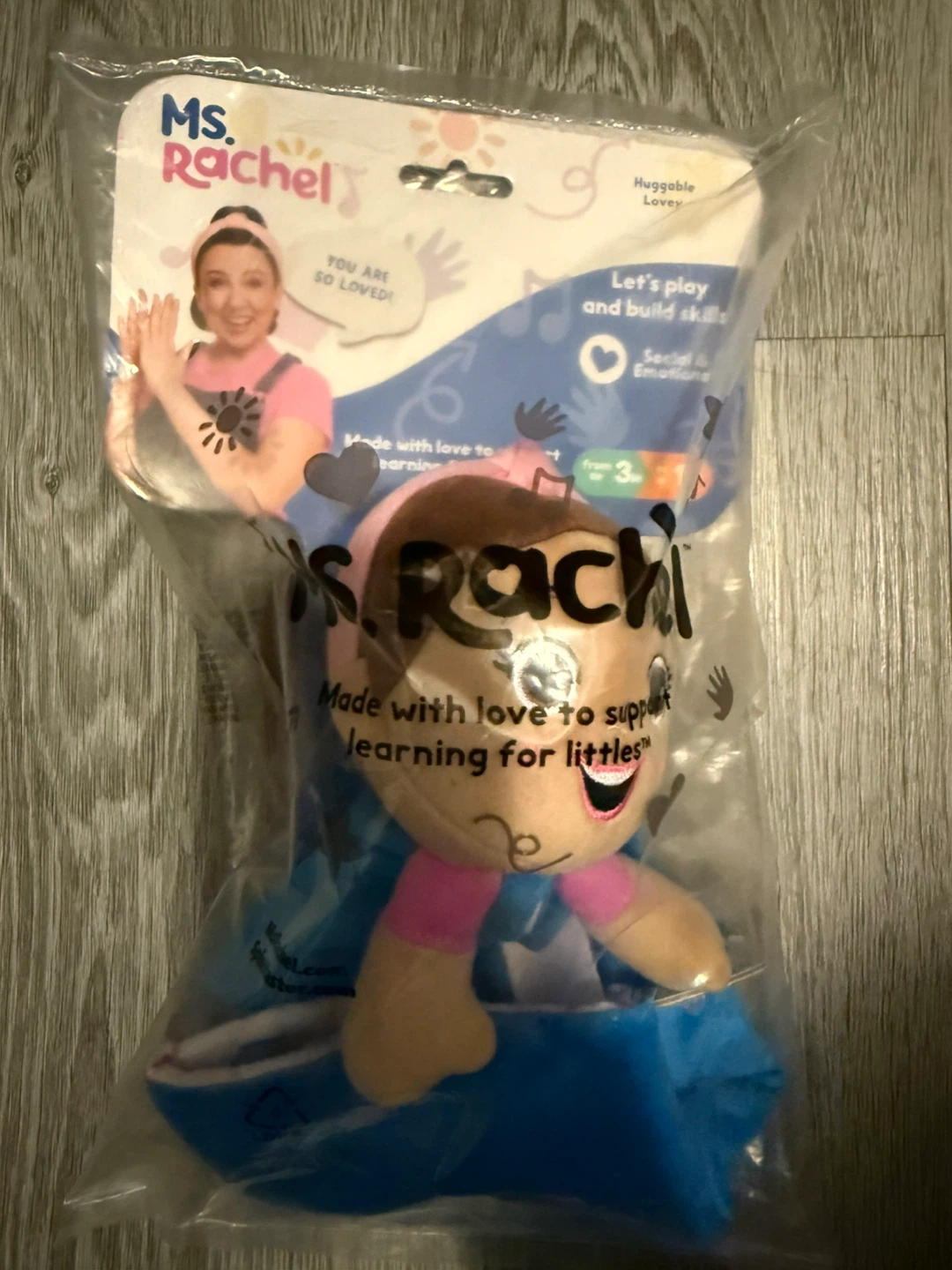 Ms. Rachel Huggable Lovey Plush Toy - photo 2