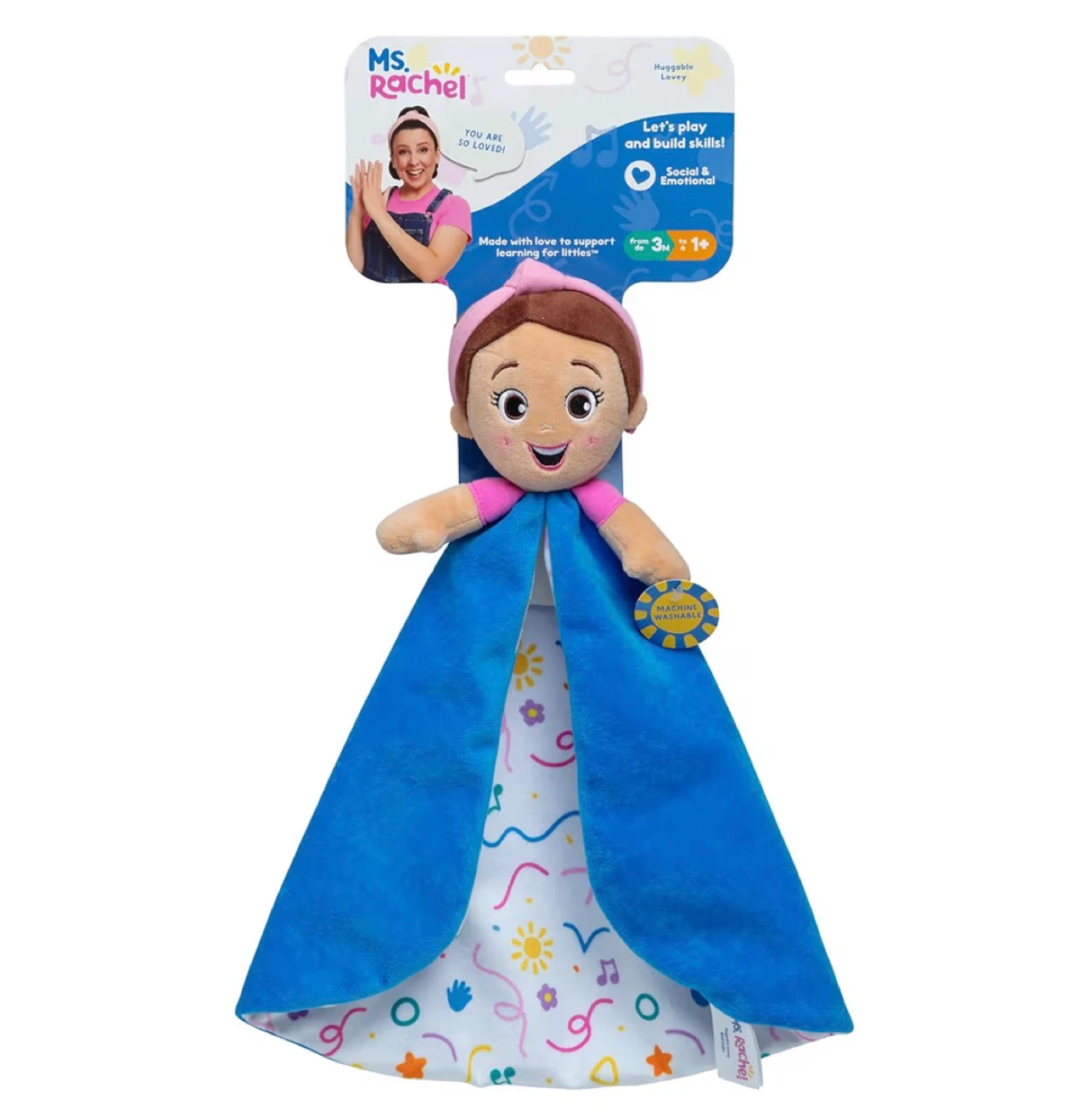 Ms. Rachel Huggable Lovey Plush Toy