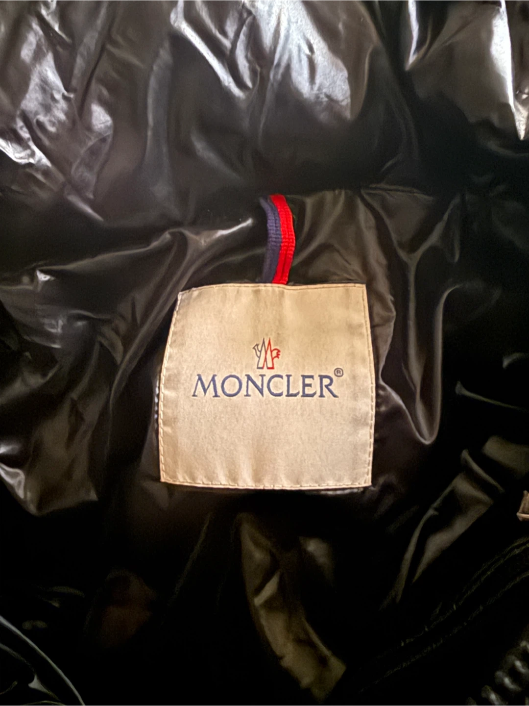 Moncler Black Puffer Jacket Size 1 - photo 3