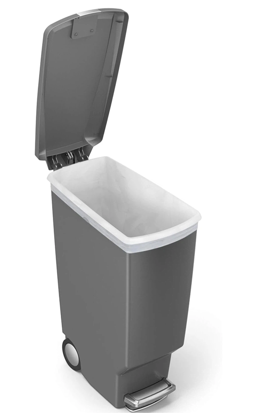 Step Trash Can with Wheels - photo 2