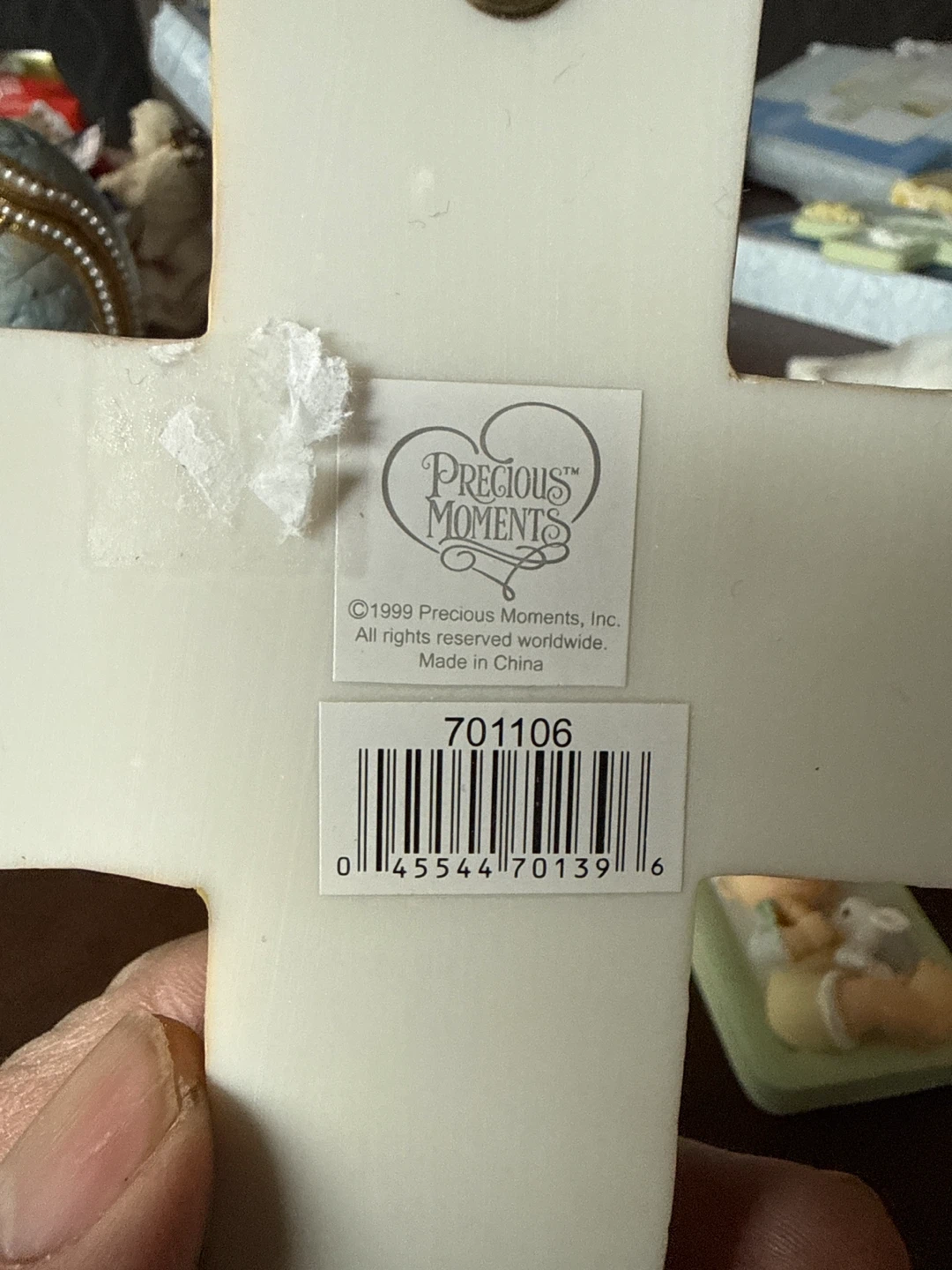 Precious Moments "Jesus Loves Me" Cross - photo 2