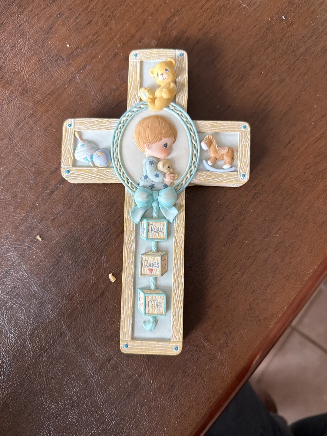 Precious Moments "Jesus Loves Me" Cross