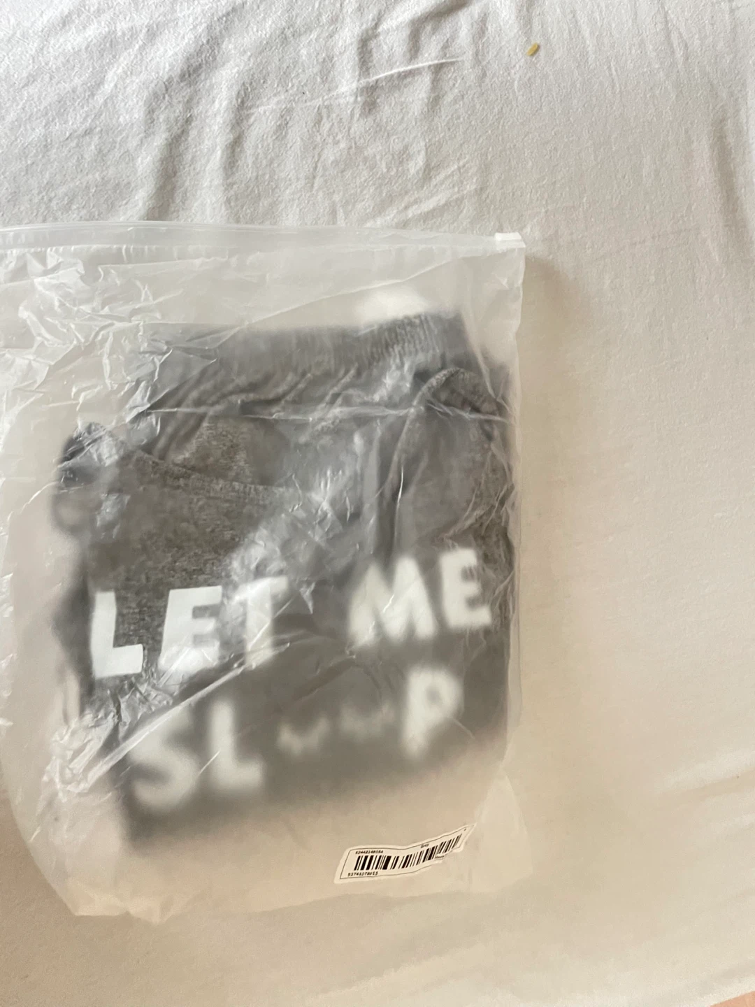Grey Pajama Set - LET ME SLEEP - photo 3