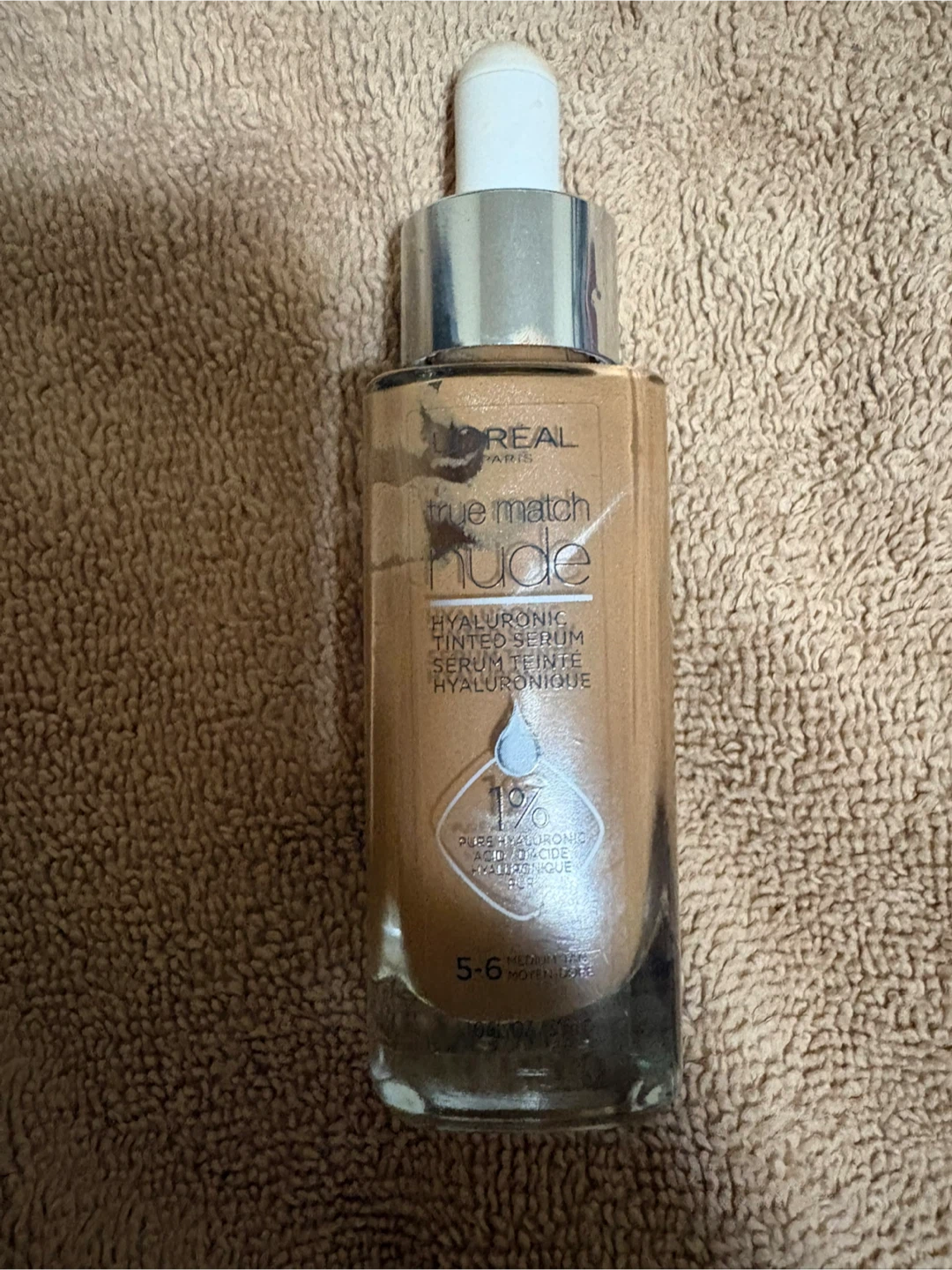 L'Oreal True Match Nude Hyaluronic Tinted Serum Foundation 5-6