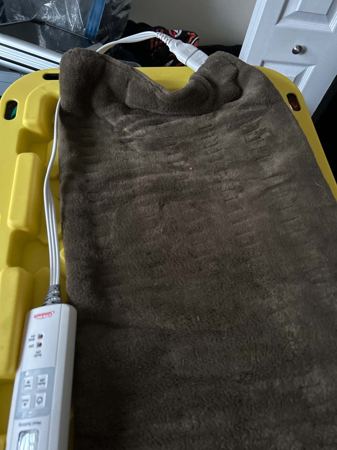 Sunbeam Heated  pad Fleece