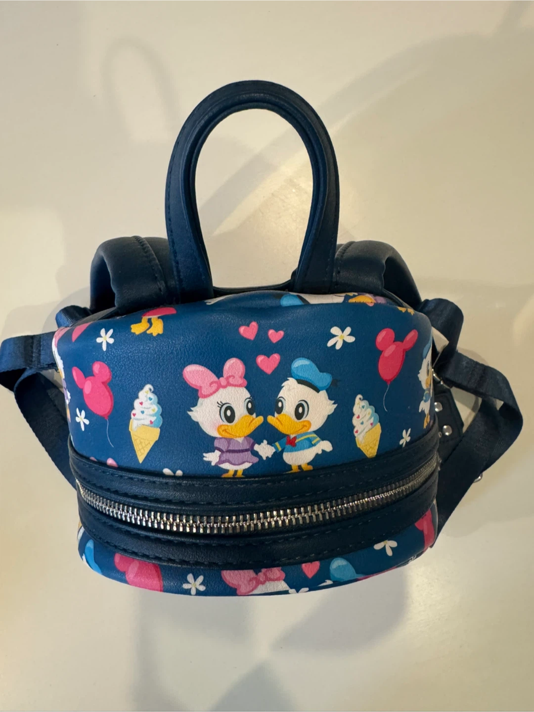 Loungefly Disney Daisy and Donald Duck Mini Backpack - photo 3