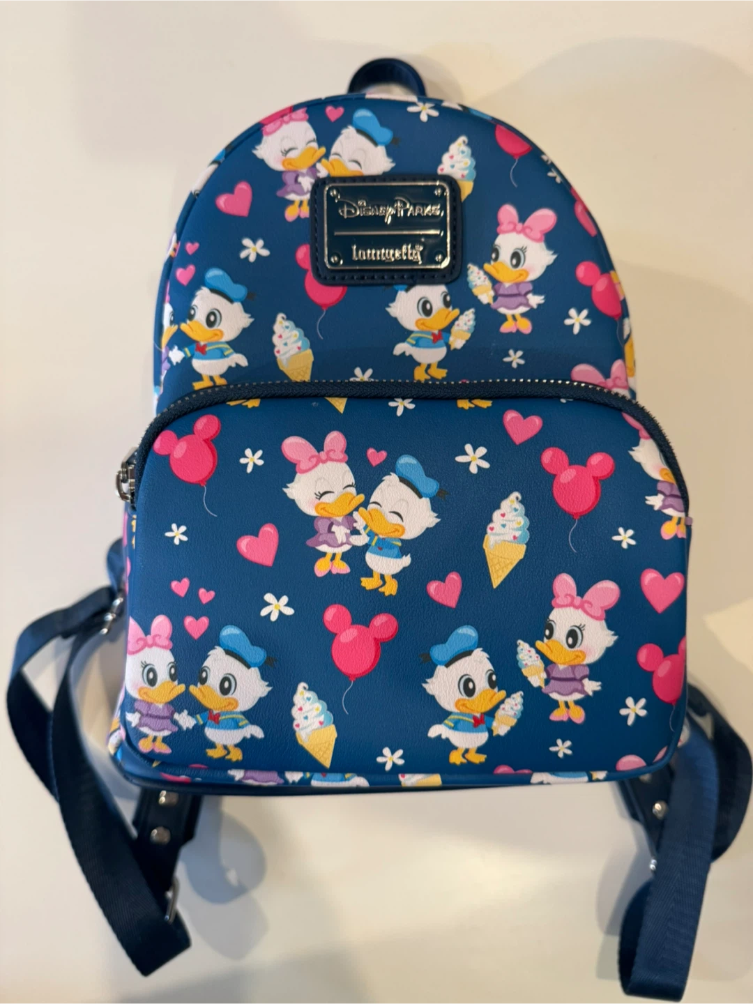 Loungefly Disney Daisy and Donald Duck Mini Backpack