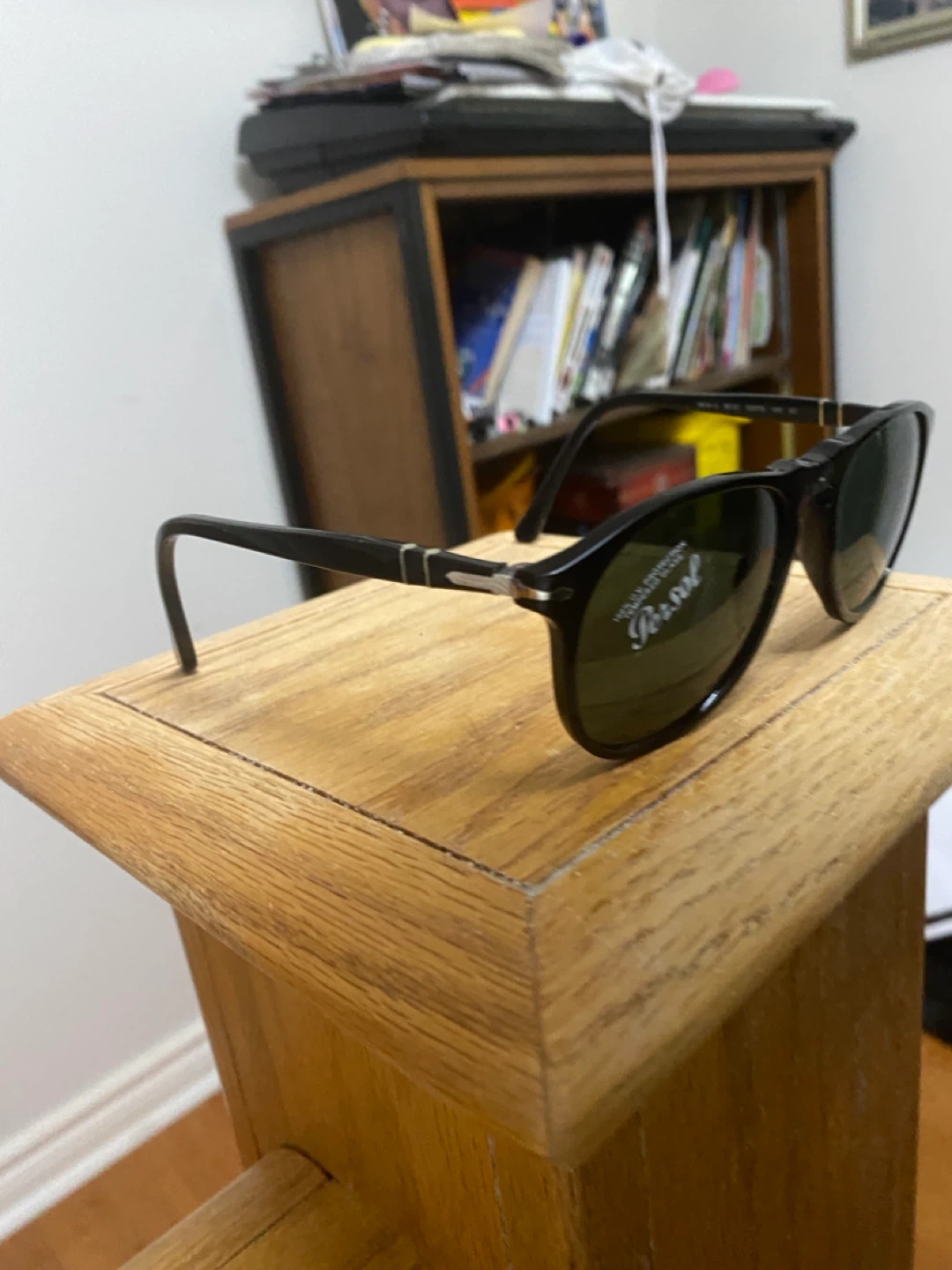🕶️ Persol PO9649S Black Aviator Sunglasses BRAND NEW - photo 2