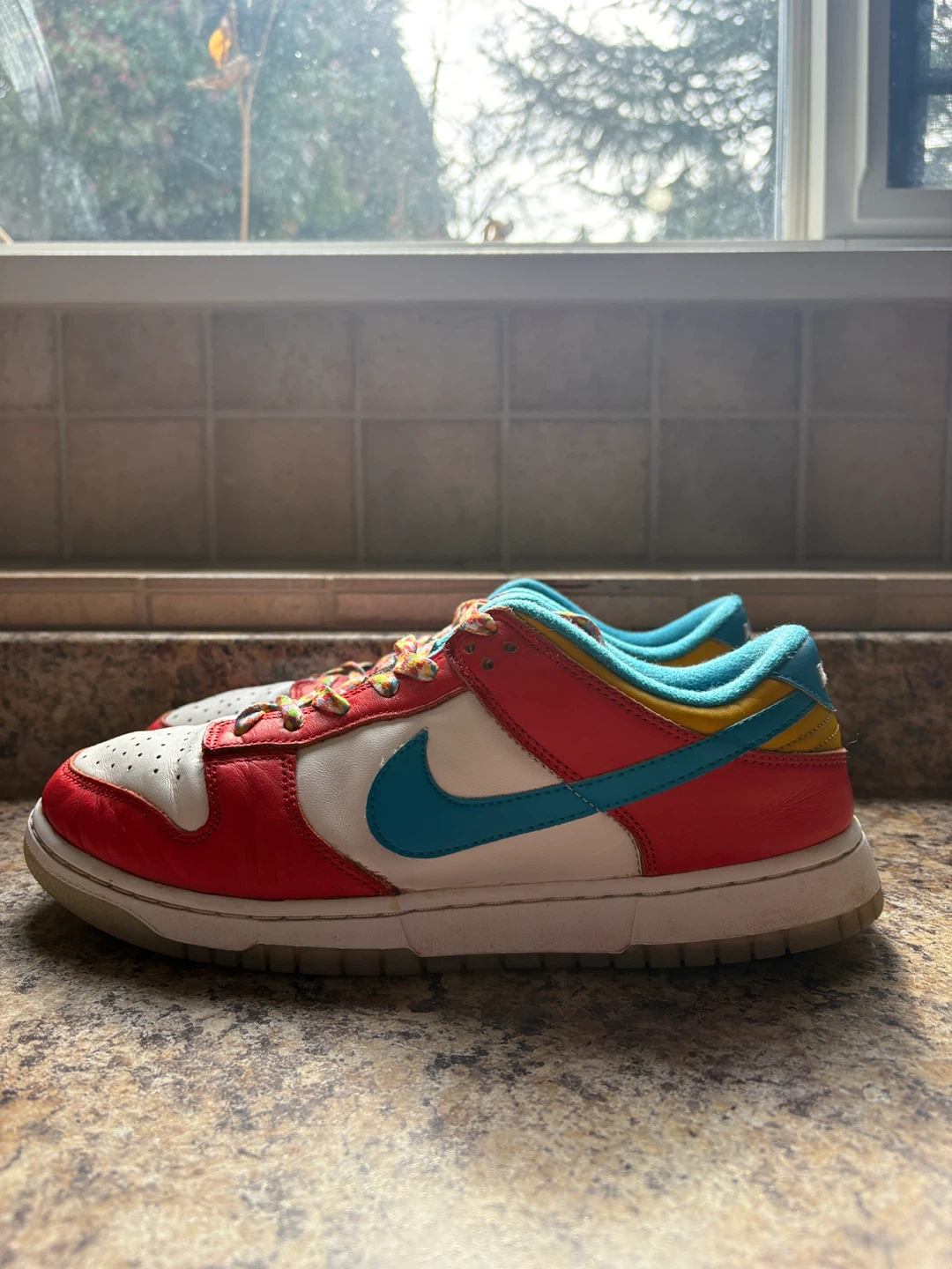 Nike Dunk Low "Fruity Pebbles" Men's Size 10 - photo 3