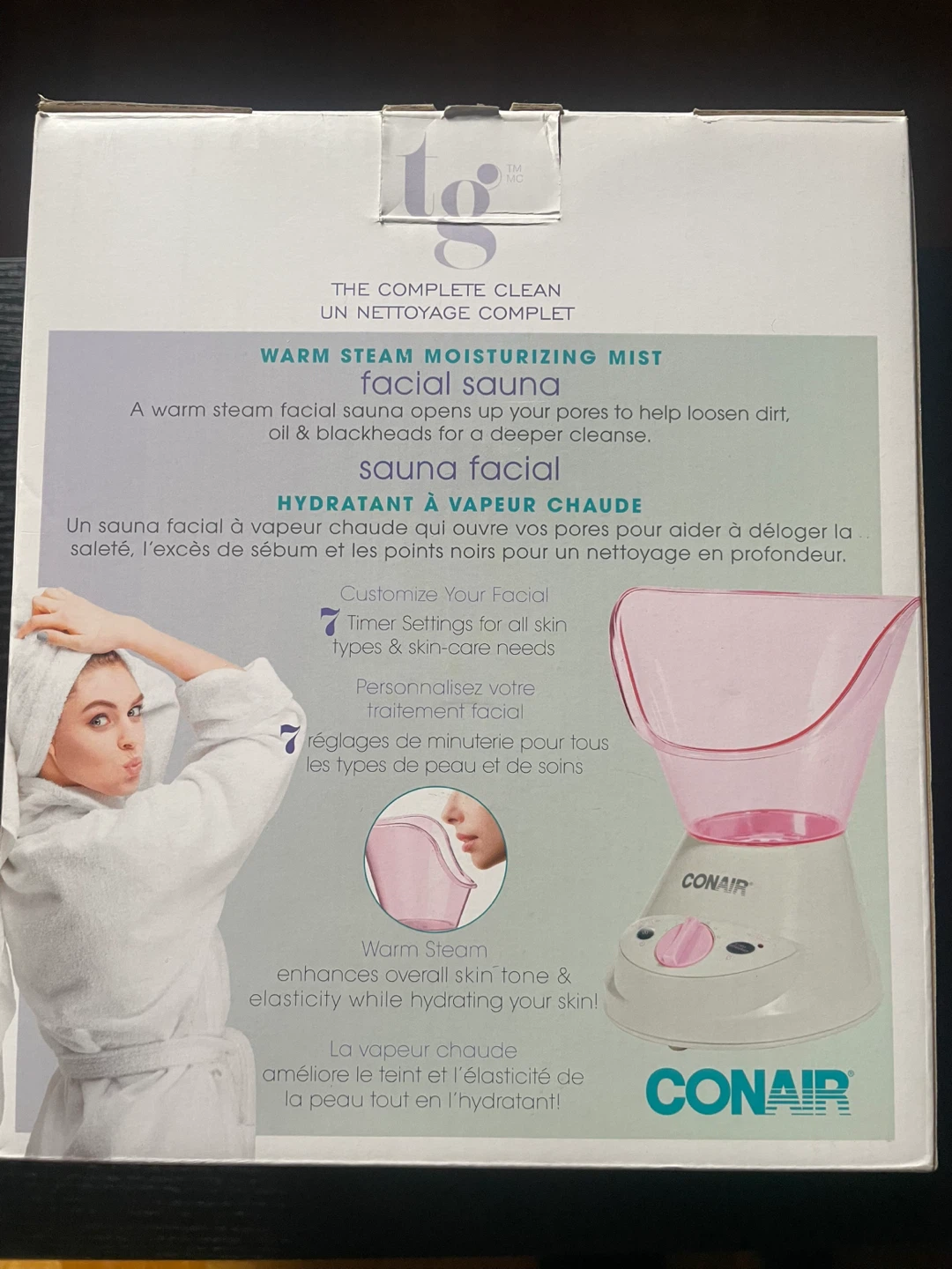 Conair True Glow Facial Sauna Steamer - photo 2