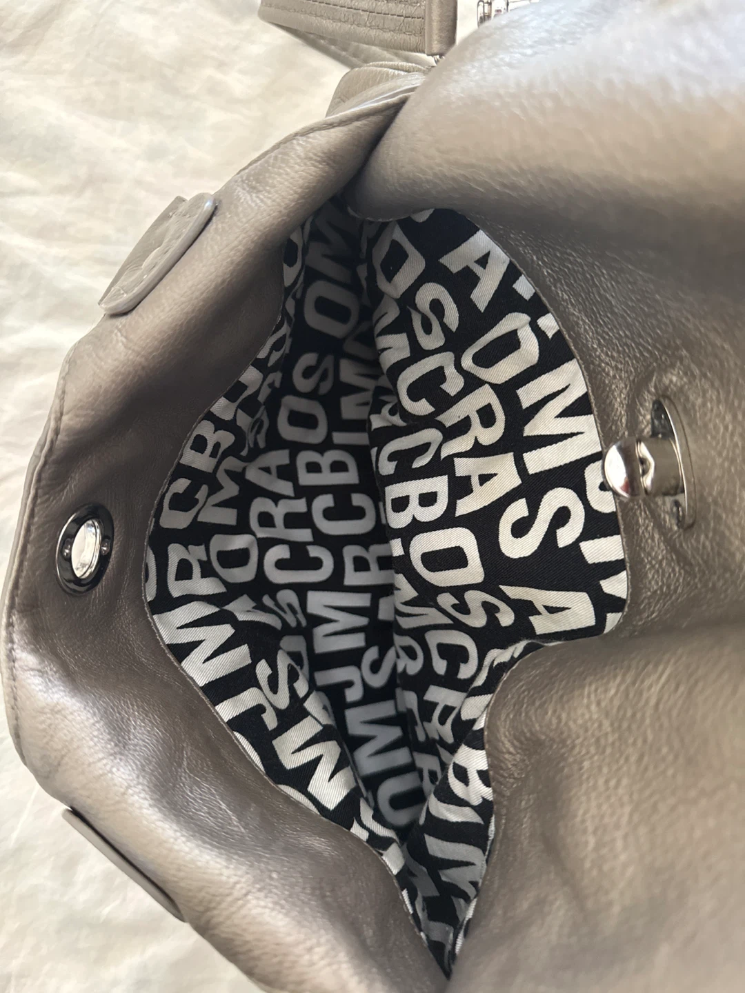 Vintage Marc Jacobs totally turn lock Teri tote bag - photo 5