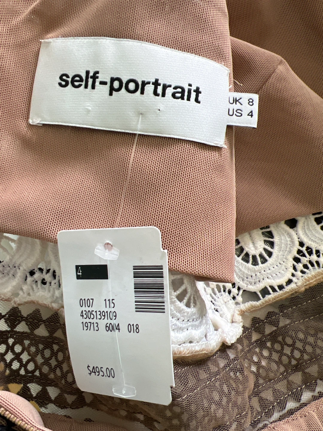 Self-Portrait Lace Dress UK 8 / US 4 - photo 5