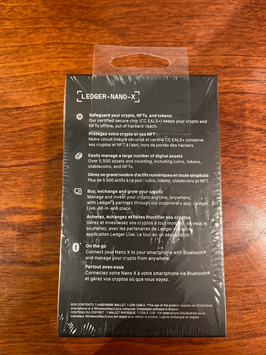 Ledger Nano X Hardware Wallet - BNIB Sealed - photo 2
