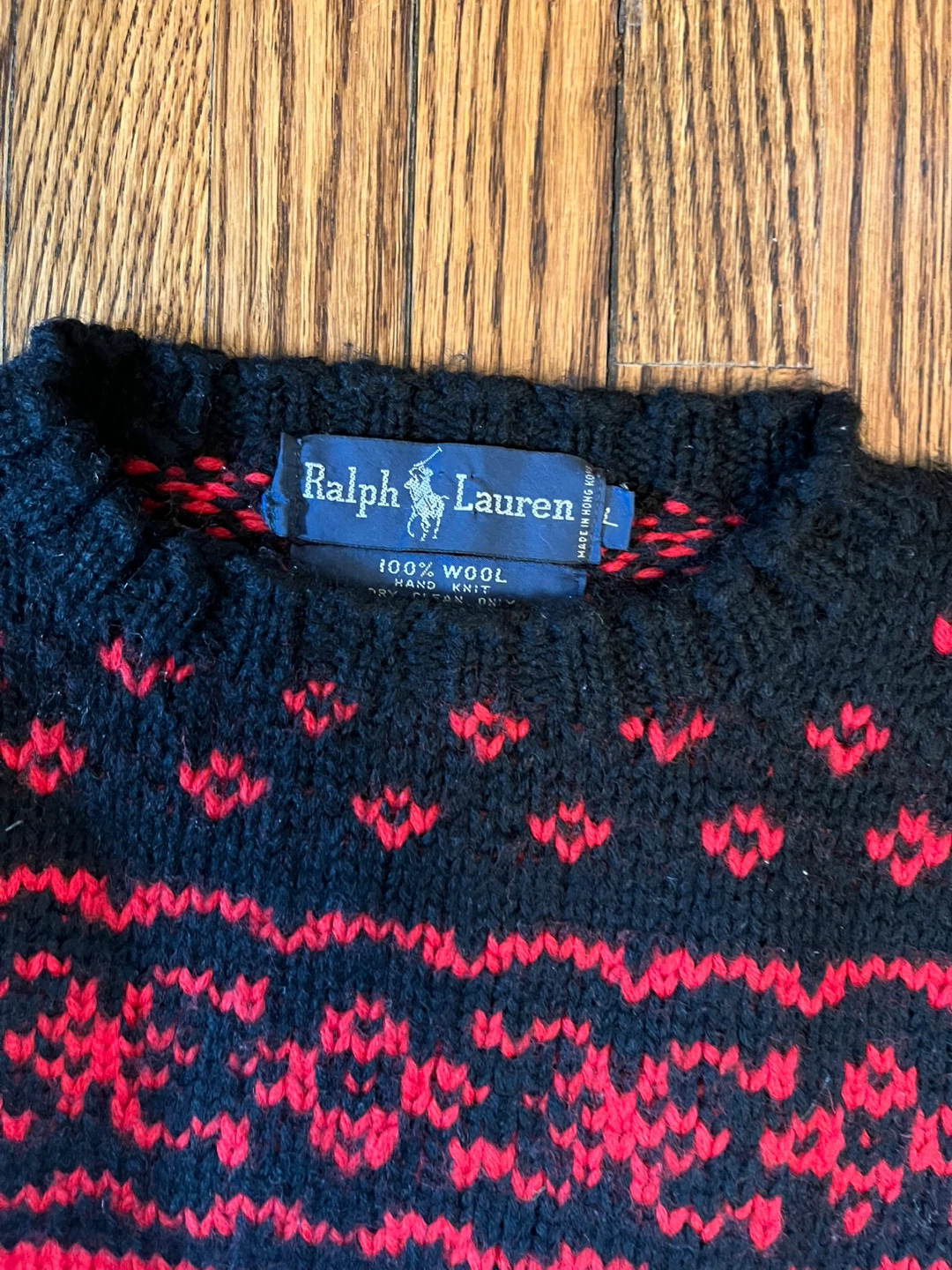 Ralph Lauren 100% Wool Fair Isle Sweater - photo 3