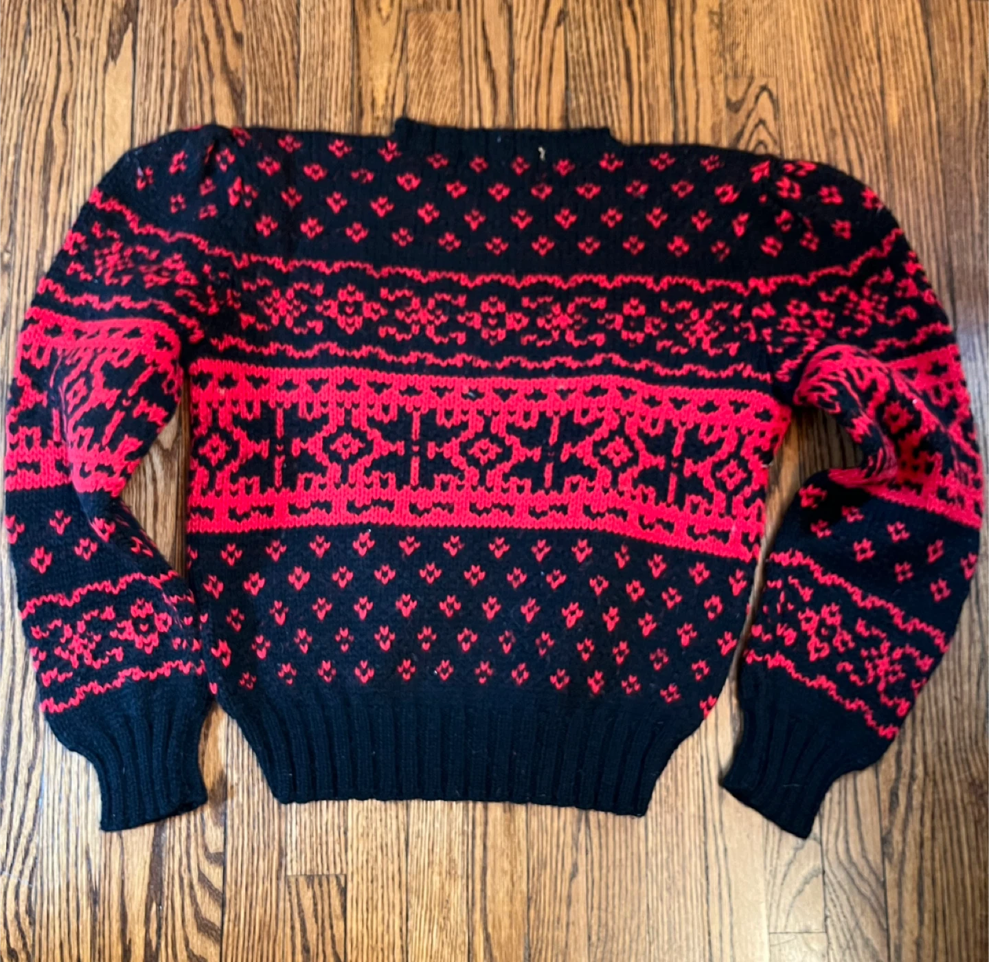 Ralph Lauren 100% Wool Fair Isle Sweater - photo 2
