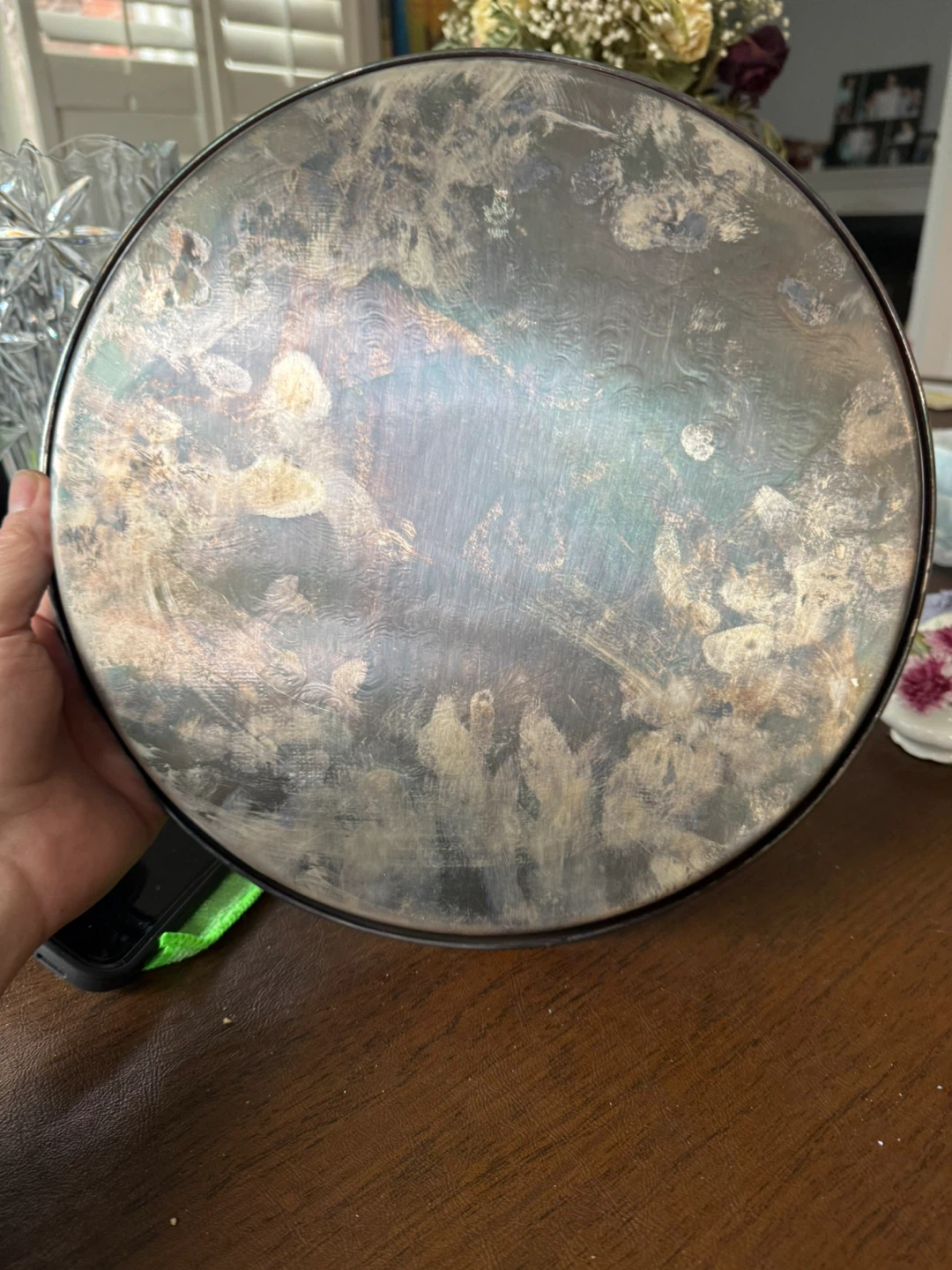 Birks  Vintage Silver Plated Serving Tray - photo 4