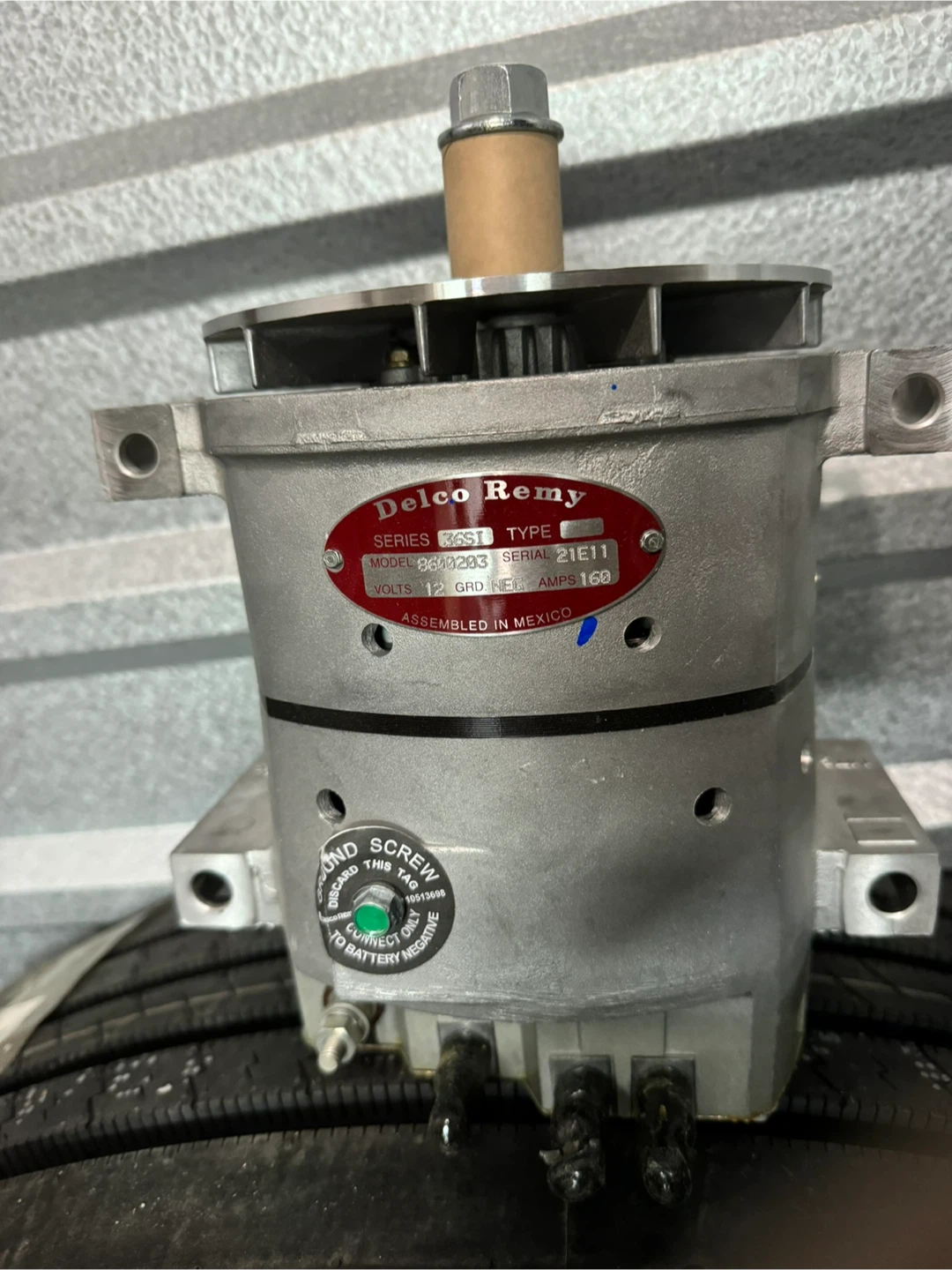 Delco Remy Alternator Model 3610203