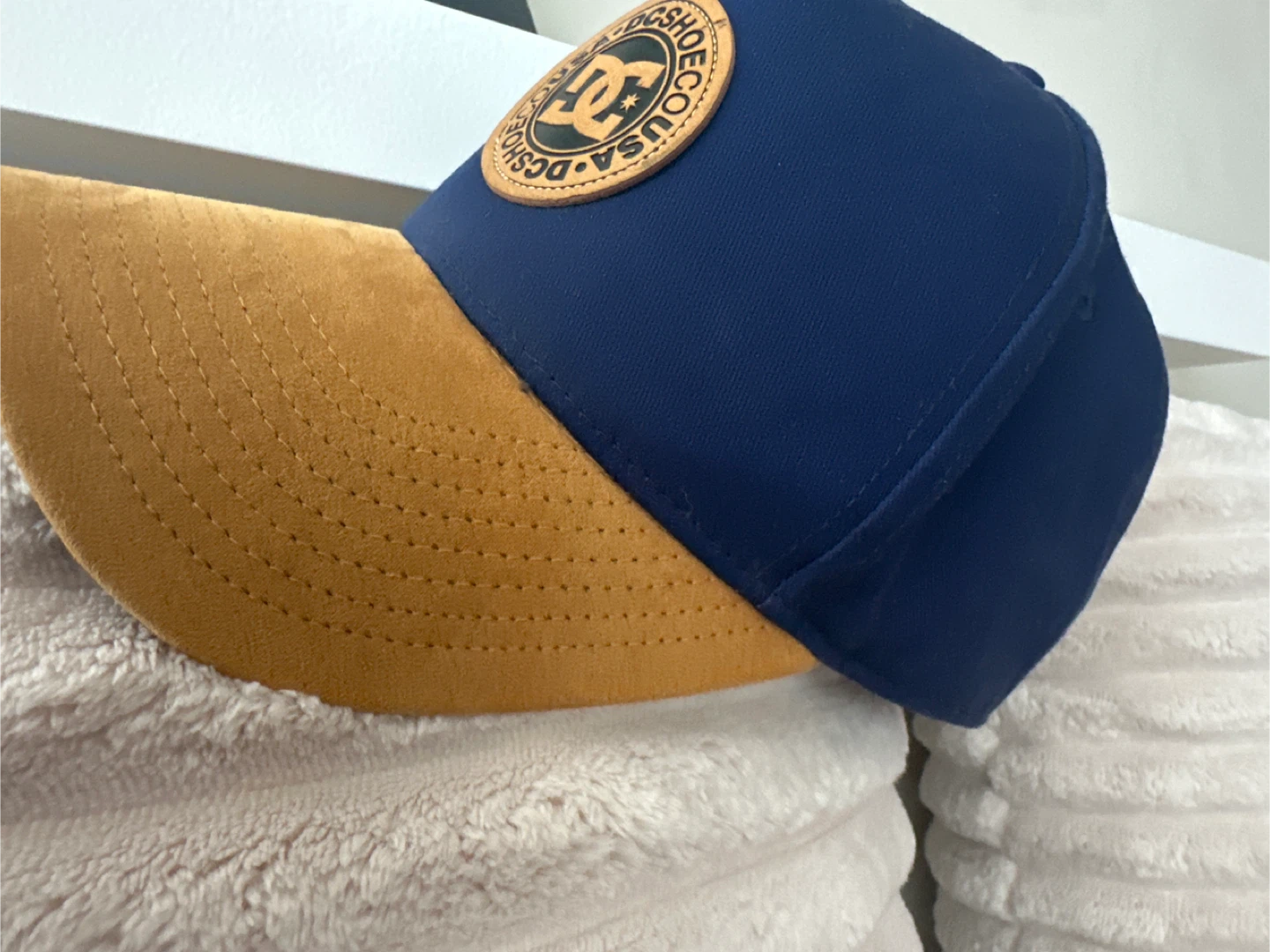 DC Shoes Baseball Cap - Blue and Tan - photo 3