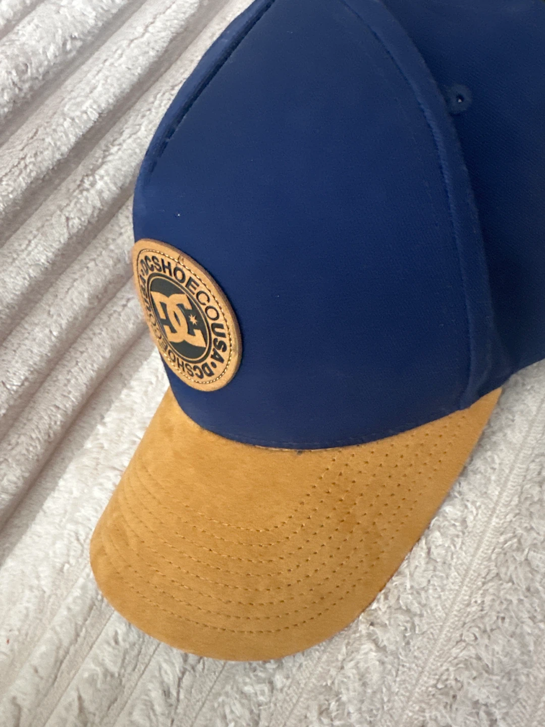 DC Shoes Baseball Cap - Blue and Tan