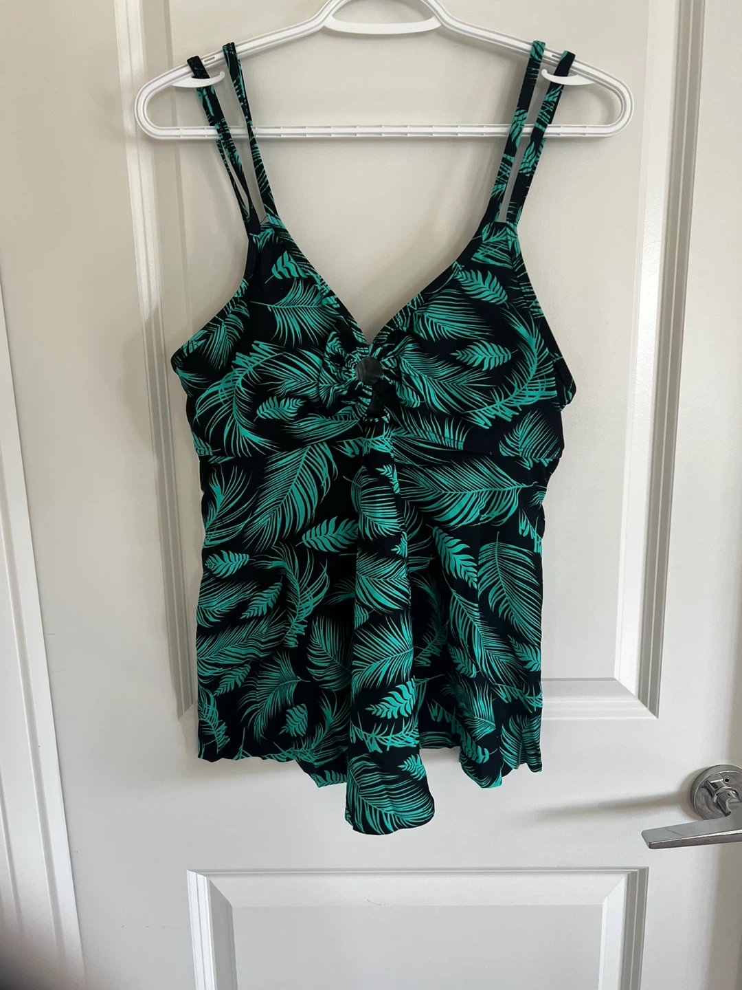 Swimsuit Tankini Set Tropical Print Size XXL - photo 2