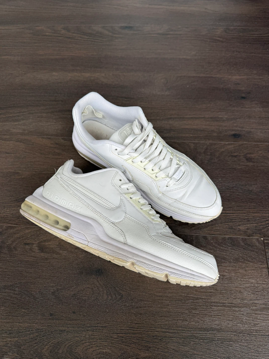 Nike Air Max White Sneakers - Size US 10.5 - photo 2