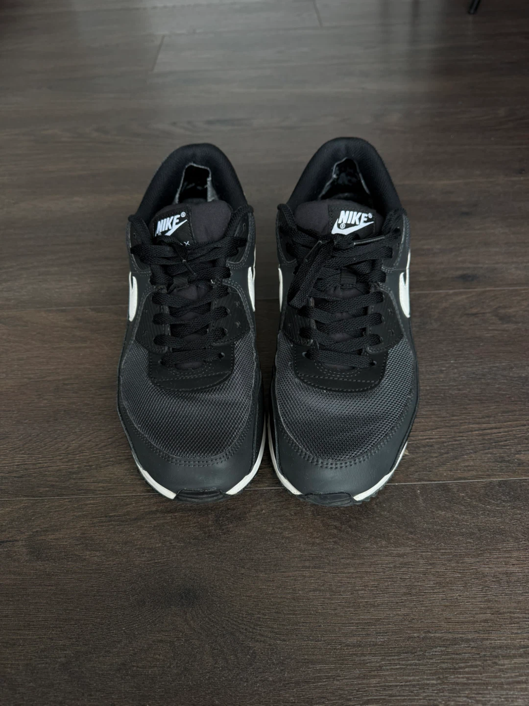 Nike Air Max 90 Shoes - Black/Grey - Size 11 - photo 2