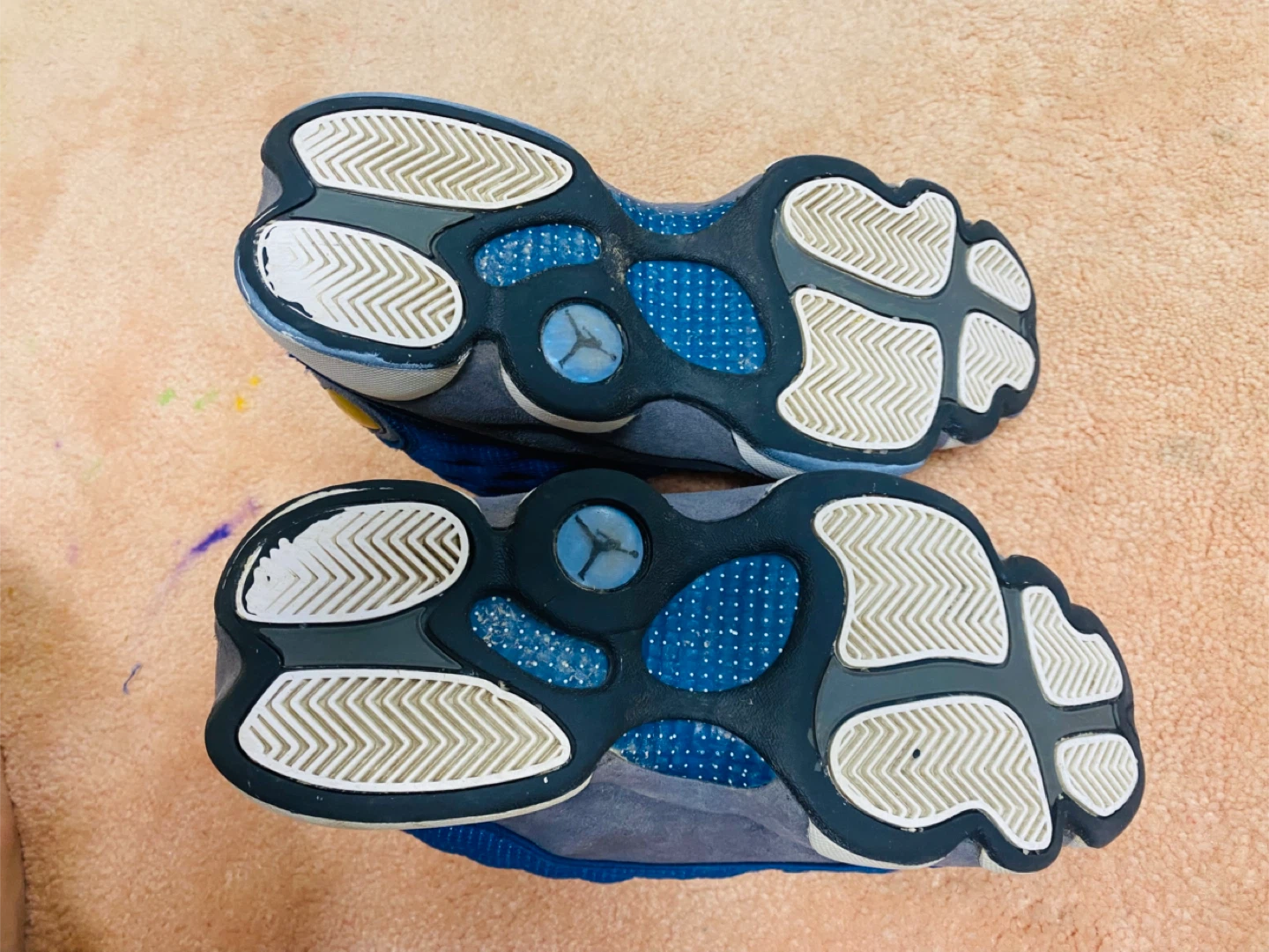 Jordan 13 Blue White US 7 Sneakers (good condition) - photo 3