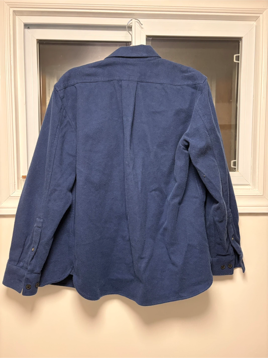 Banana Republic Standard Fit Blue Button-Up Shirt - Size M - photo 2
