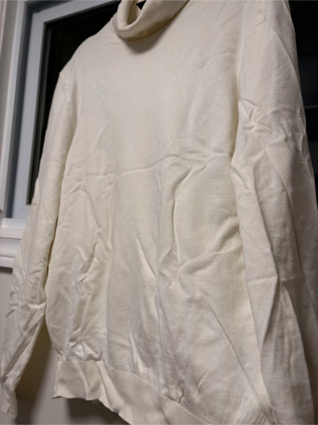 H&M Cream Turtleneck Sweater - Size S - photo 4