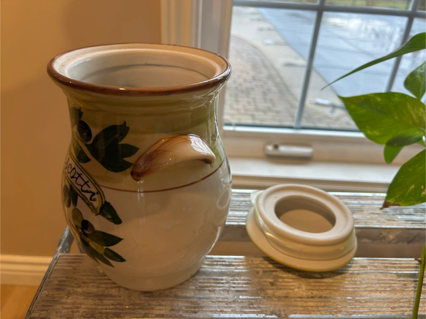 Ceramic Biscotti Jar - photo 2
