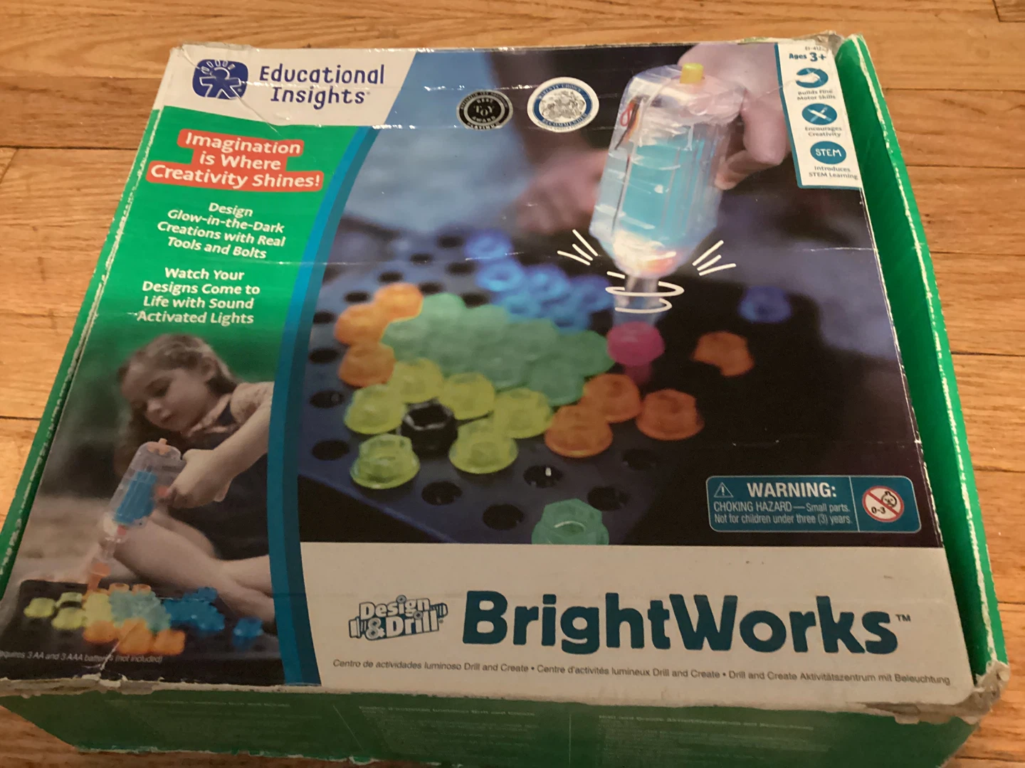 Educational Insights BrightWorks STEM Building Toy with Drill