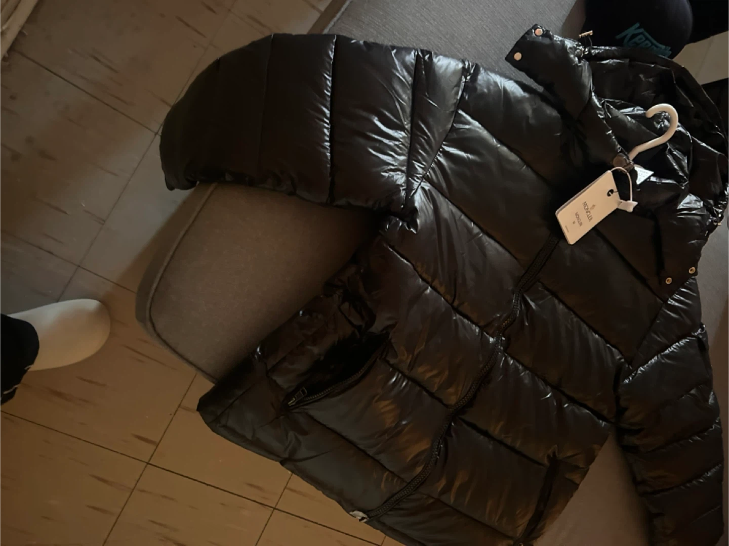 Moncler Black Puffer Jacket - photo 2