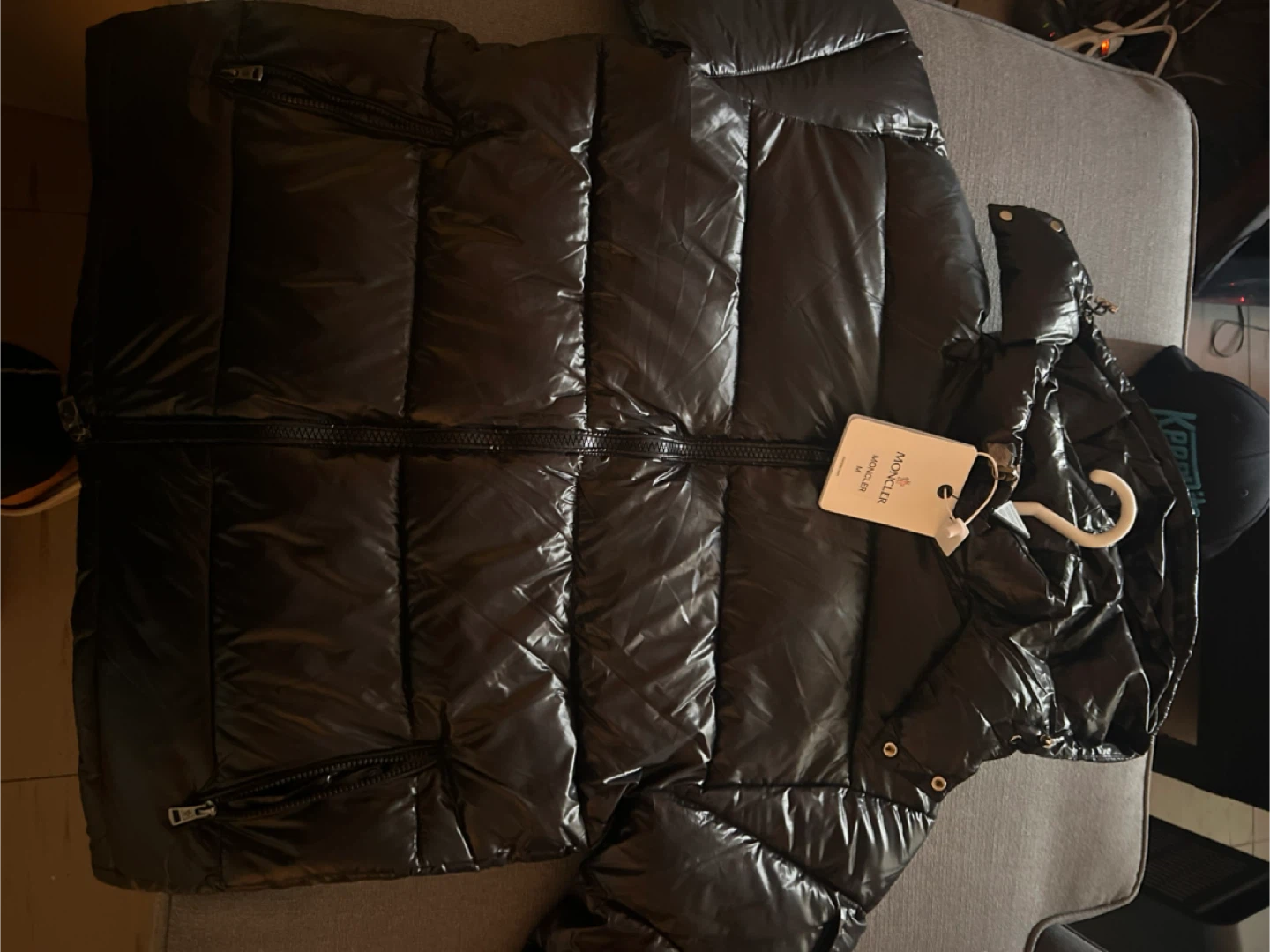 Moncler Black Puffer Jacket - photo 5