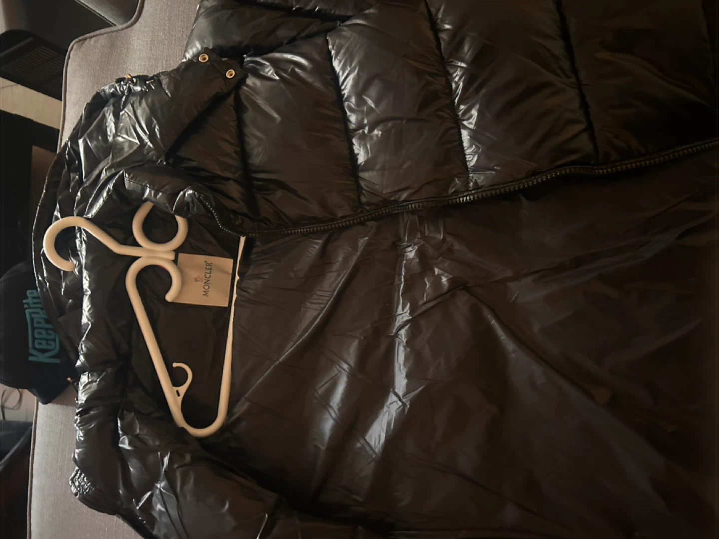 Moncler Black Puffer Jacket - photo 4