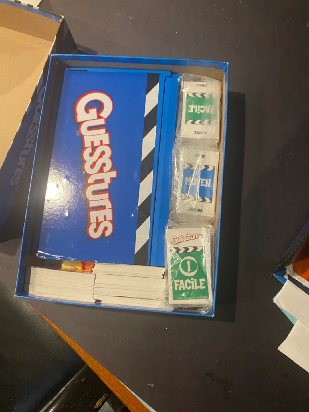 Guesstures Bilingual Family Charades Game - photo 2