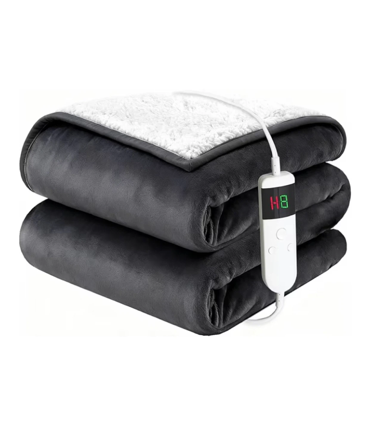 Electric Heated Blanket Throw - photo 2