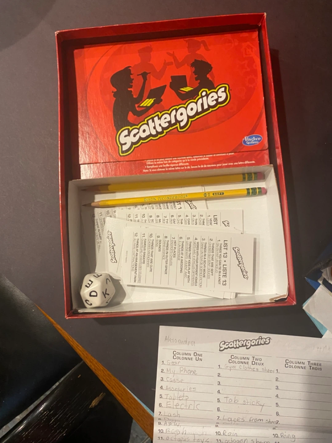 Scattergories Board Game - photo 2