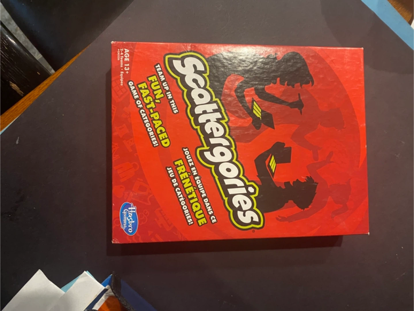 Scattergories Board Game