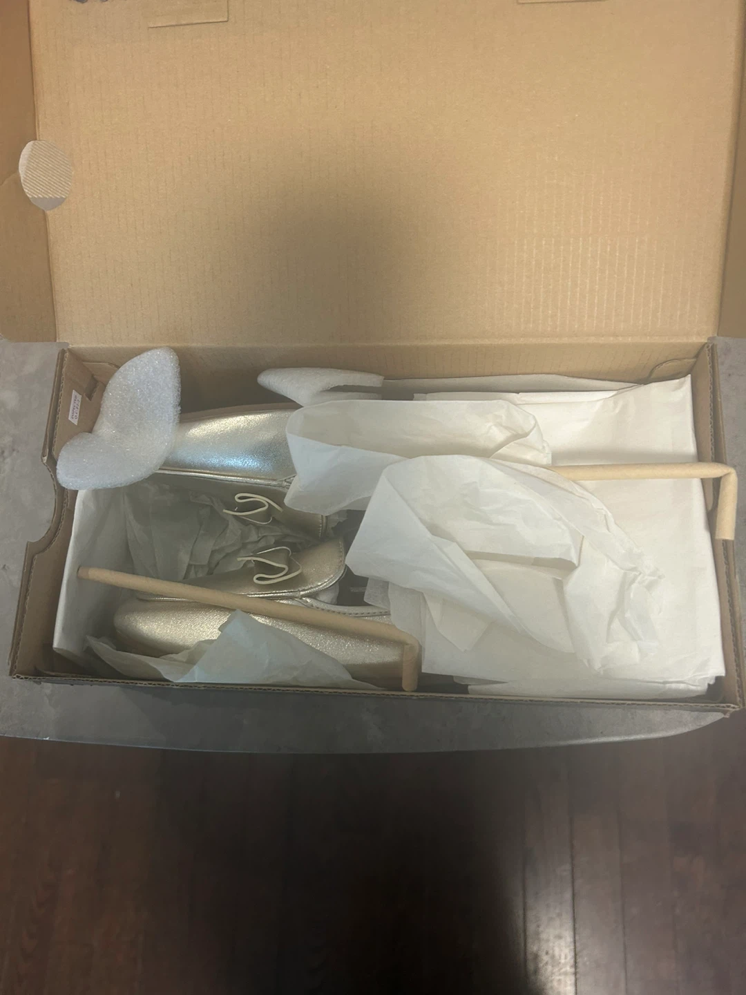 Cole Haan Payson Soft Bow Loafers - Soft Gold LTR - Size 7.5B - photo 3