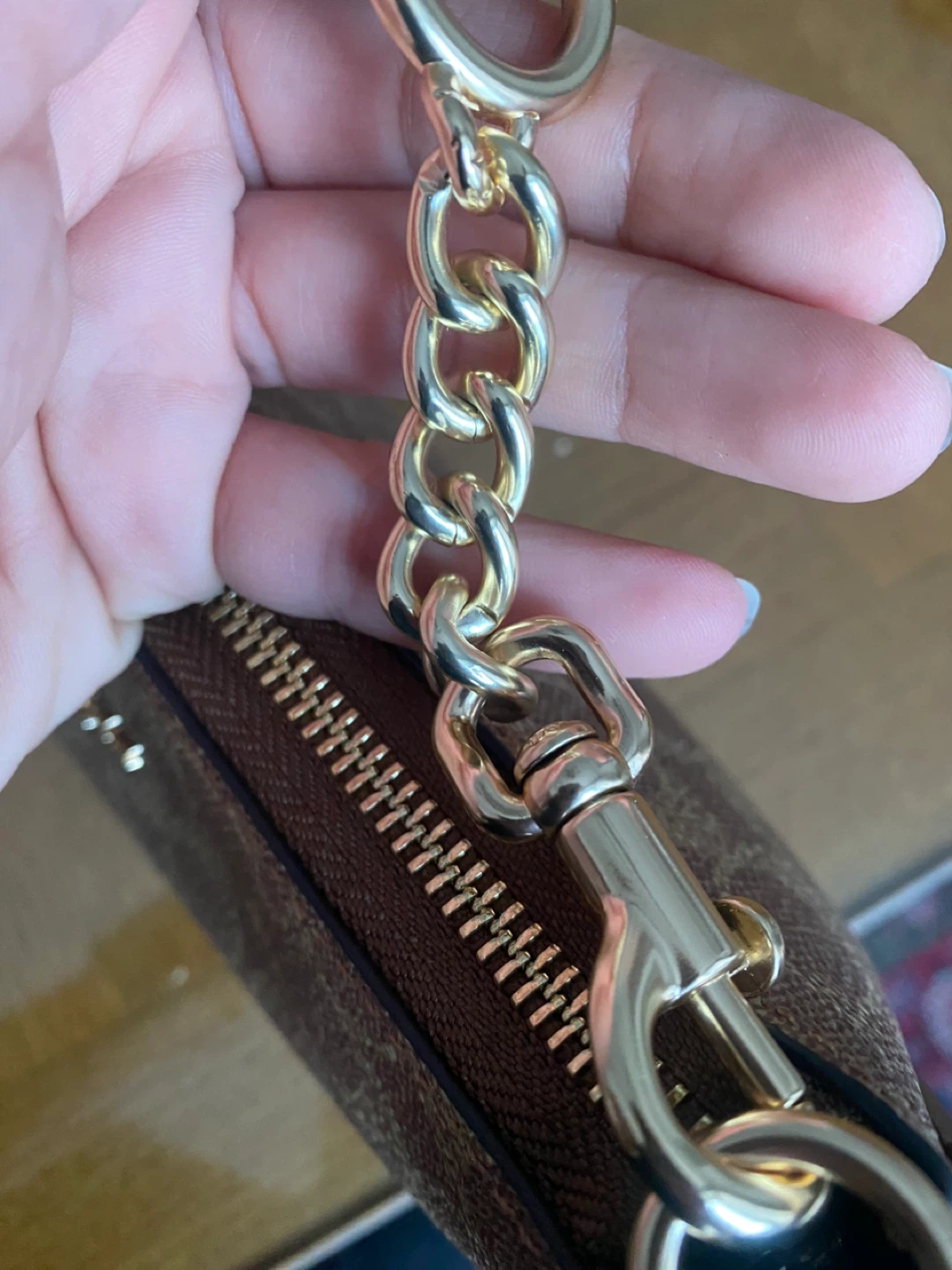 Coach Signature Monogram Small Shoulder Bag - photo 3