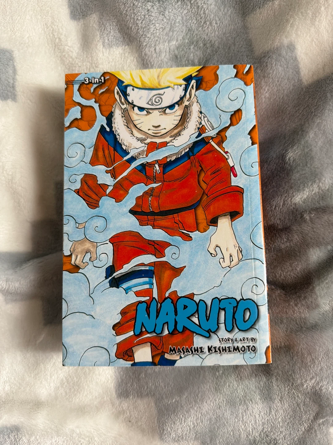 Naruto 3-in-1 Volumes 1-3 Manga