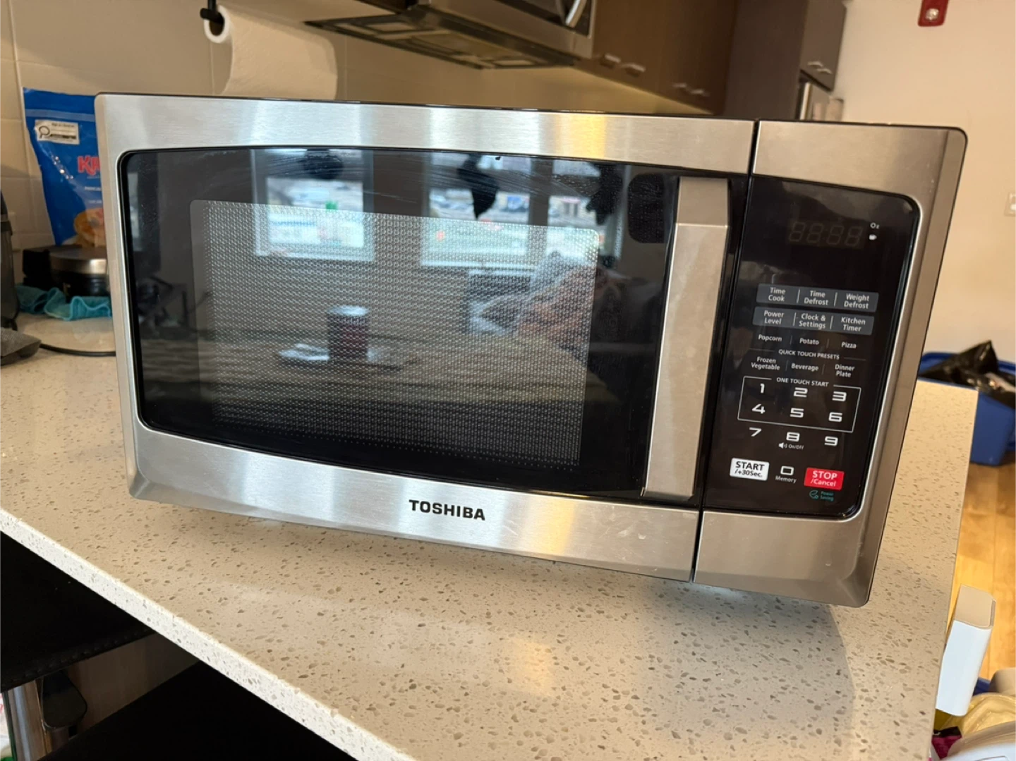 Toshiba Stainless Steel Microwave