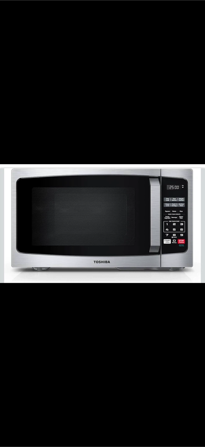 Toshiba Stainless Steel Microwave - photo 3