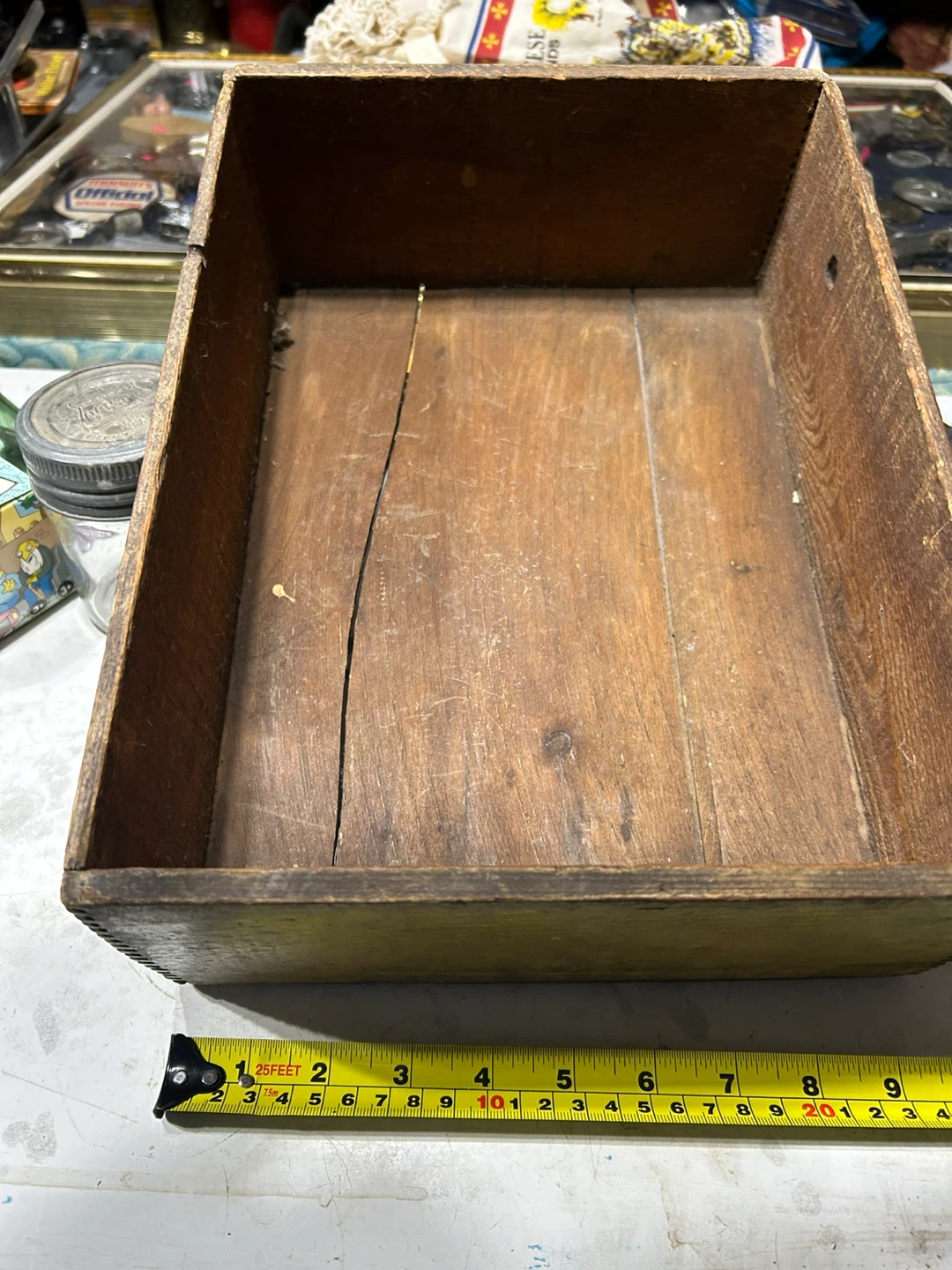 Vintage Wooden Crate Box